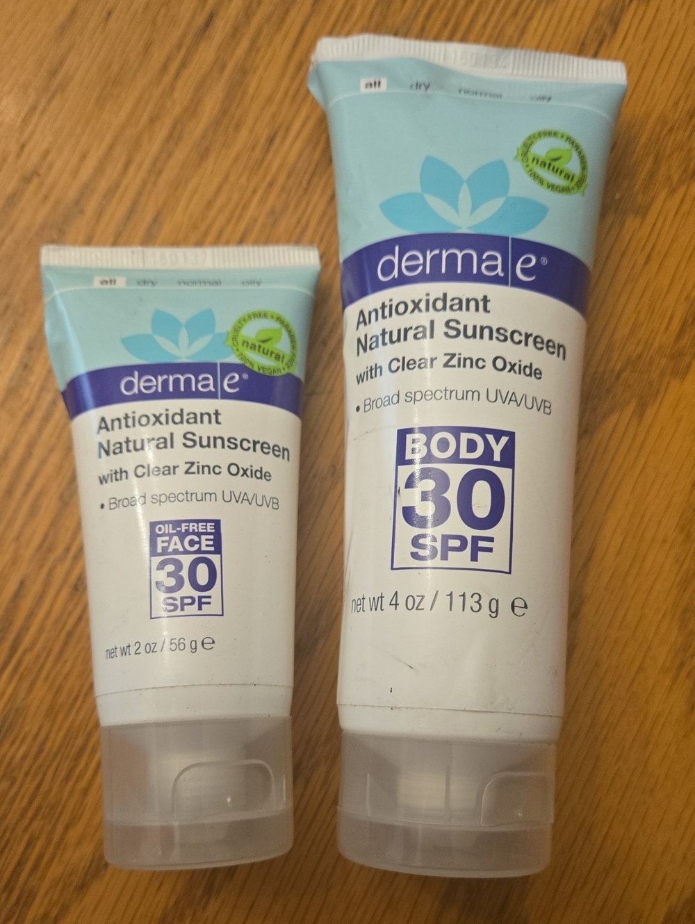 Antioxidant Natural Sunscreen SPF 30 - Body & Face